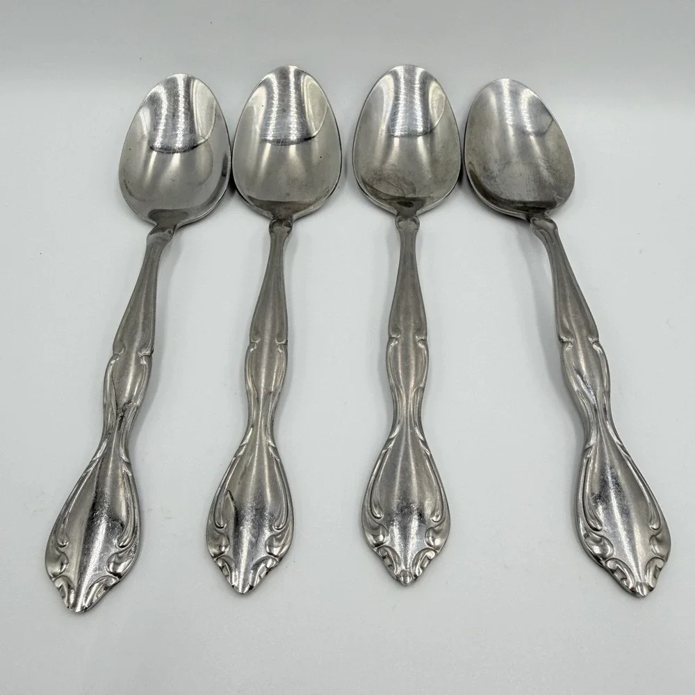 Oneida Cantata Teaspoons Set of 4 6